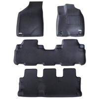 3D Kagu Rubber Mats for Toyota Kluger 201 -2020 3 Rows