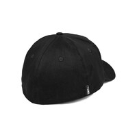 Unit Mens Headwear Flexi Cap Guild L-XL Black