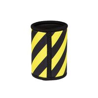 Unit Mens Stubbie Cooler Hazard Yellow