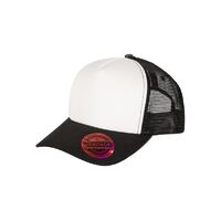 Unit Mens Headwear Cap Trucker Heritage Black