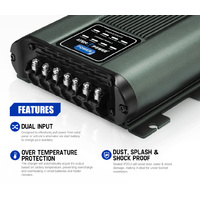 ATEM POWER 12V 25A DC to DC Battery Charger with Smart Hub MPPT Solar Dual Battery