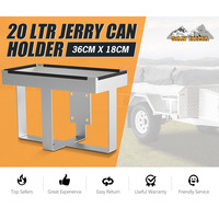 20L Jerry Can Holder Galvanized Steel 4x4 Camper Trailer Caravan Offroad