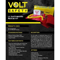 Volt Switchboard Low Voltage Rescue Kit Wall Mount 1000V