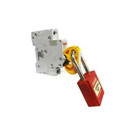 Volt Mini Circuit Breaker Lockout - Yellow