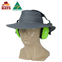 Earmuff Hat Khaki Large 58-59cm