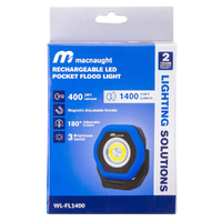 Macnaught Rechargeable Led Pocket Flood Light WL-FL1400