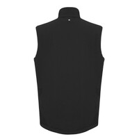 KingGee Mens Softshell Vest Colour Black Size XS