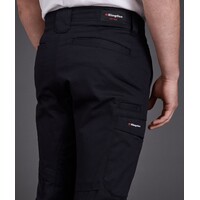 KingGee Mens Workcool Pro Cuff Pant Colour Black Size 67R