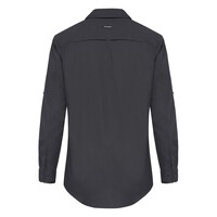 KingGee Mens Workcool 2 Shirt Long Sleeve Colour Charcoal Size 2XS