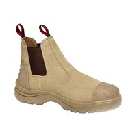 KingGee Mens Wills Suede Boot Size AU/UK 7 (US 8) Colour Sand