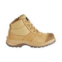 KingGee Mens Tradie Boot Size AU/UK 7 (US 8) Colour Wheat
