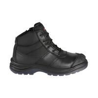 KingGee Mens Tradie Side Zip Boot Size AU/UK 7 (US 8) Colour Black