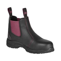 KingGee Womens Tradie Pull-Up Size AU/US 7 (UK 5) Colour Black