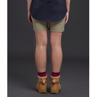 KingGee Womens Workcool Pro Short Colour Khaki Size 6STR