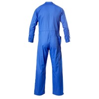 Hard Yakka Foundations Poly Cotton Coverall Colour Blue Medit Size 82R