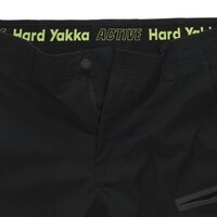 Hard Yakka Raptor Active Short Colour Black Size 67R