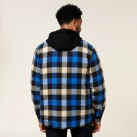 Hard Yakka The Quilted Shacket Colour Blue Size S