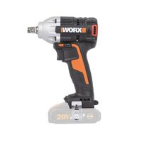 WORX 20V Cordless Brushless 3 Speed 300Nm Impact Wrench Skin (POWERSHARE Battery / Charger not incl.) - WX272.9