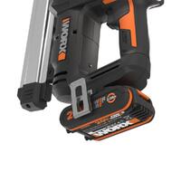 WORX 20V Stapler / Nailer Kit with 2.0ah POWERSHARE Battery & Charger WX840