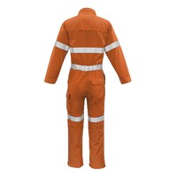 Syzmik Mens FR Hoop Taped Overall Orange 82