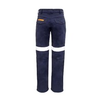 Syzmik Mens Traditional Style Taped Work Pant Navy 72