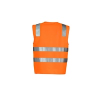 Syzmik Unisex Hi Vis Basic Vest Orange XS