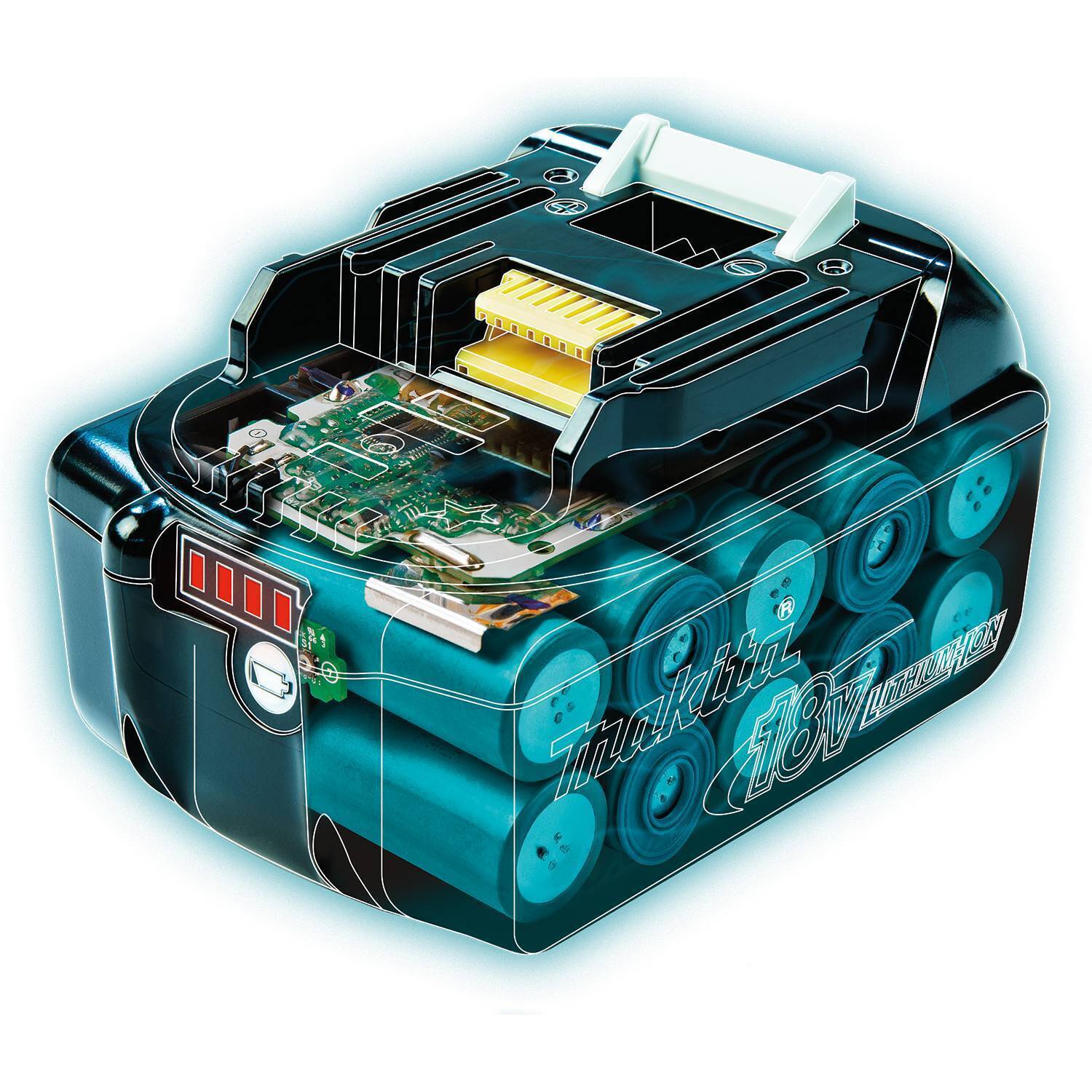 Makita 18V Twin 5.0Ah Battery Pack 191C12-3