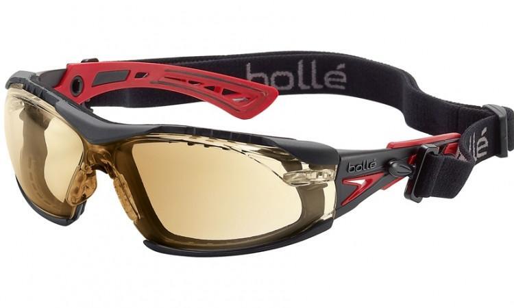 Bolle Rush Plus Seal Safety Glasses Lens Colour Clear Pack Size Pair