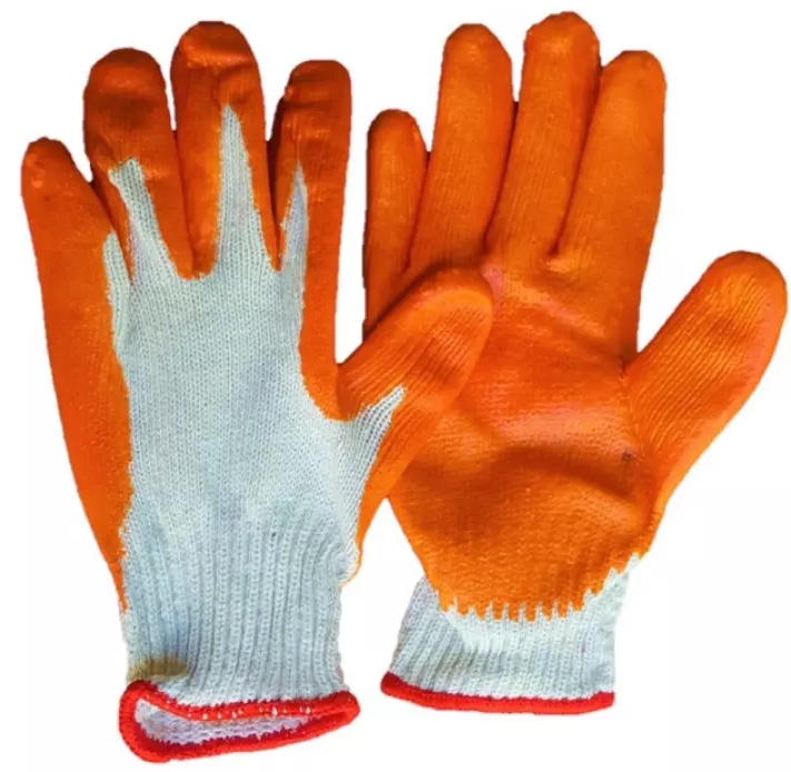 12x WORK GLOVES General Purpose Glove Safety Rubber Coated BULK