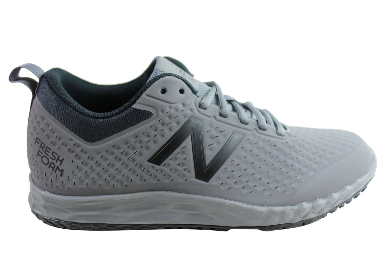 New Balance Men's Slip Resistant 2E Wide Fit Work Shoes - Grey/Black ...