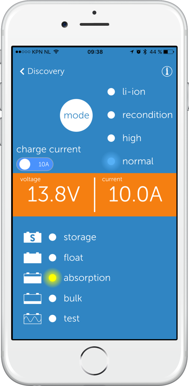 Victron Blue Smart 15 Amp 12 Volt Battery Charger Bluetooth App Control