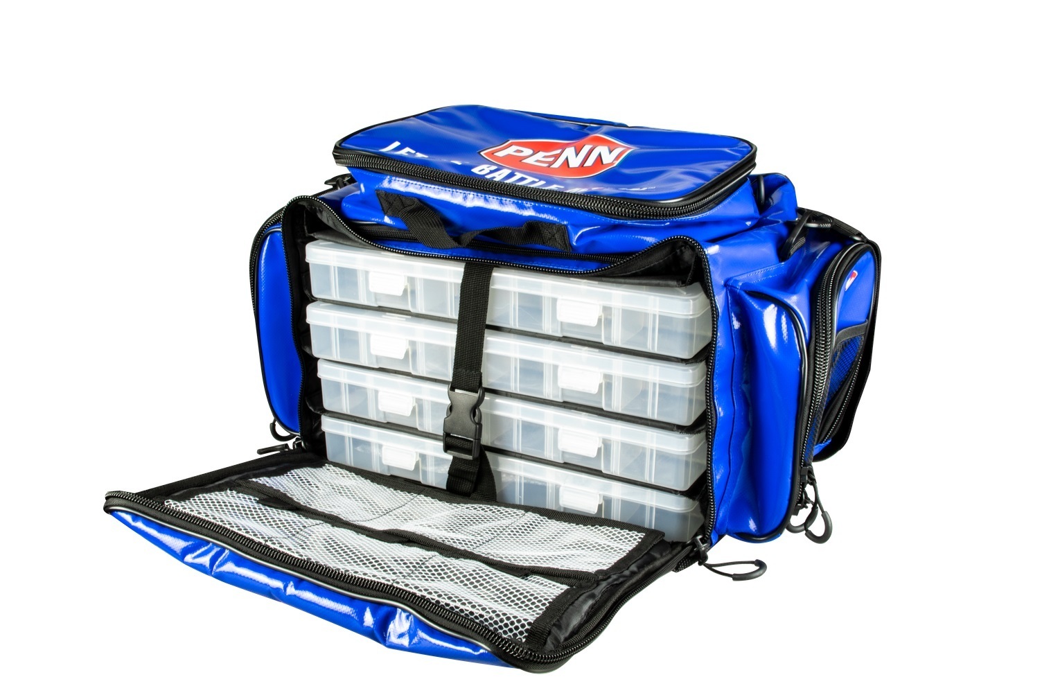 Silstar Fishing Backpack with 4 Tackle Boxes and Multiple Storage