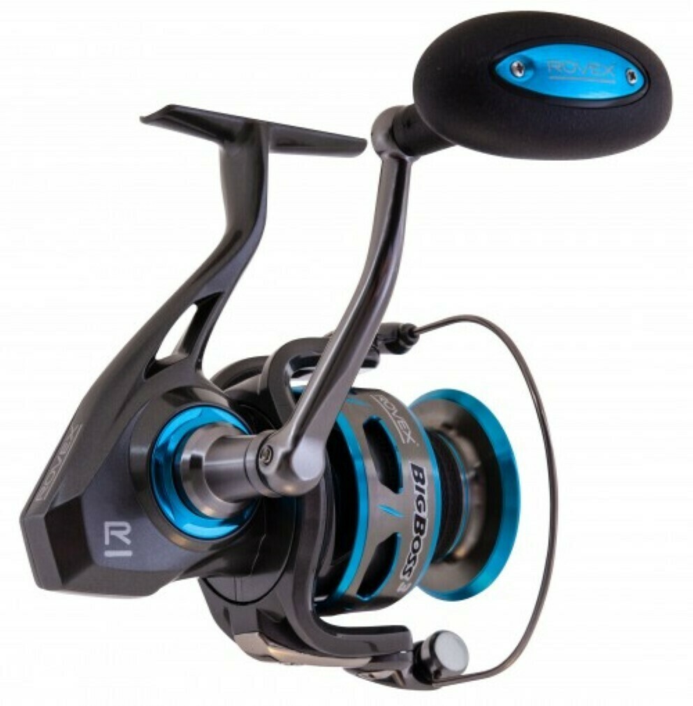 Rovex Big Boss III Spinning Fishing Reel - 7 Bearing Spin Reel