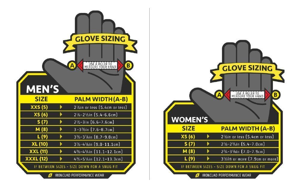 Ironclad Ranchworx Work Gloves Size S