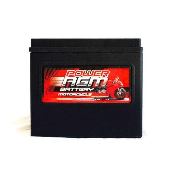 Power AGM 12V 18AH 415CCAs Motorcycle Battery