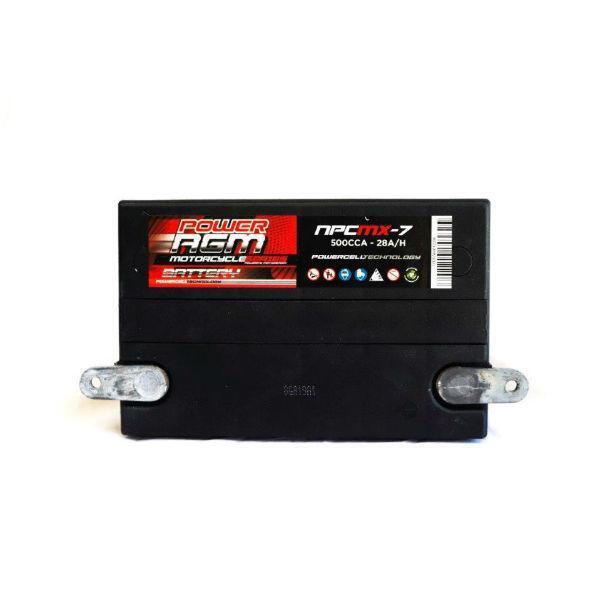 Power AGM 12V 28AH 500CCAs Motorcycle Battery