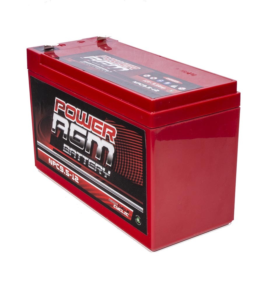 Alarm Battery 9.5Ah Amp Hour Sla Ups Back Up 12 Volt Rechargable Sealed Lead Acid