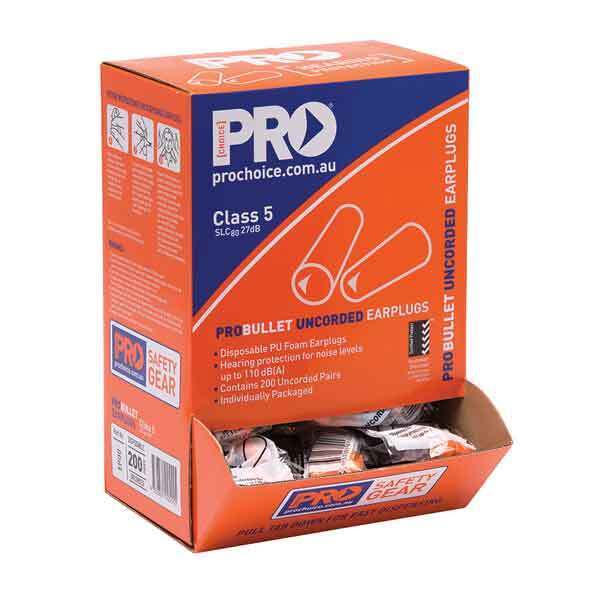 Probullet Disposable Uncorded Earplugs 10 Pack Uncorded