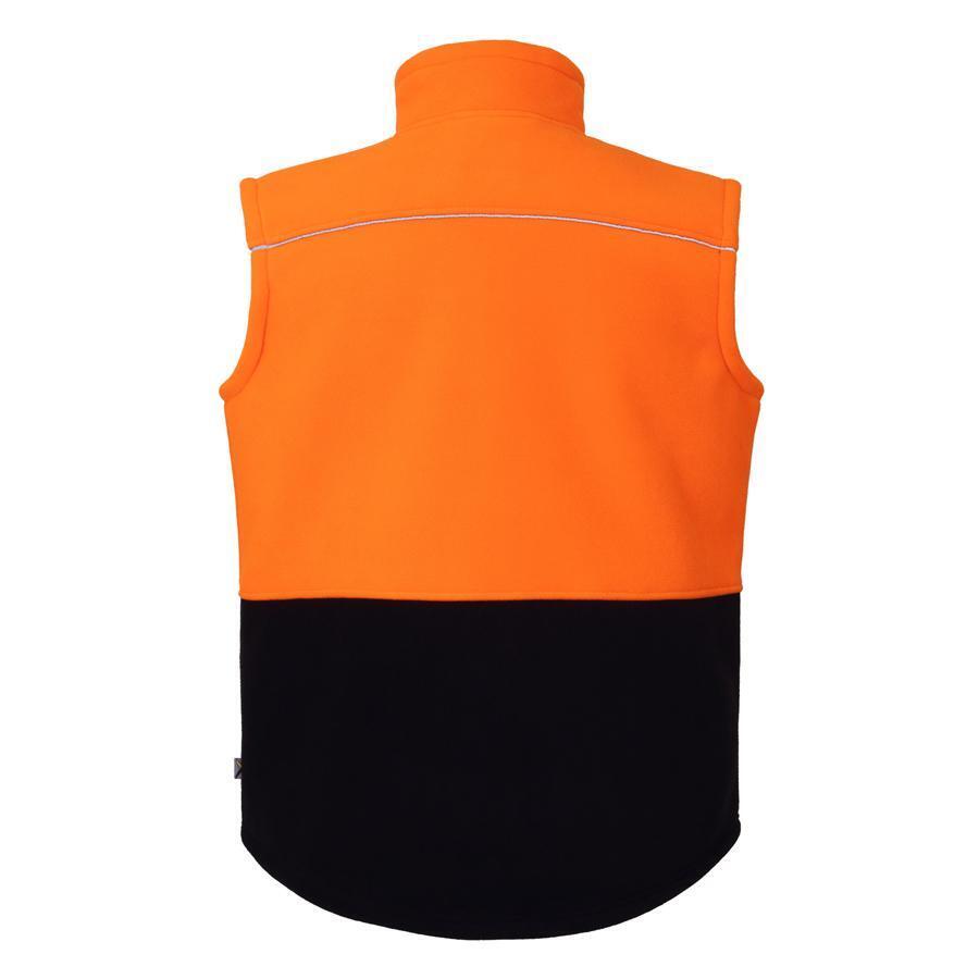 Rainbird Workwear Adults Maguire Vest XS Fluoro Orange/Navy