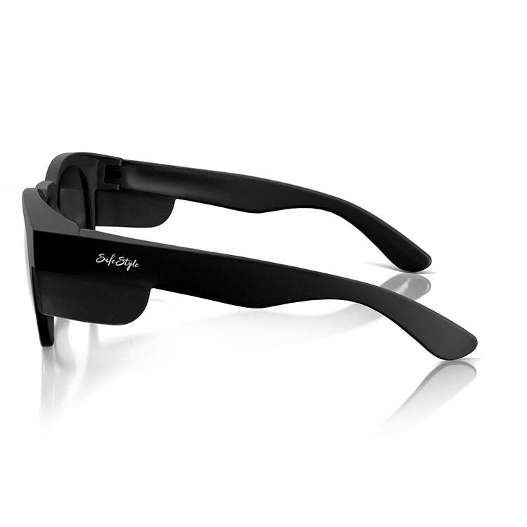 SafeStyle Cruisers Matte Black Frame Polarised Lens Safety Glasses