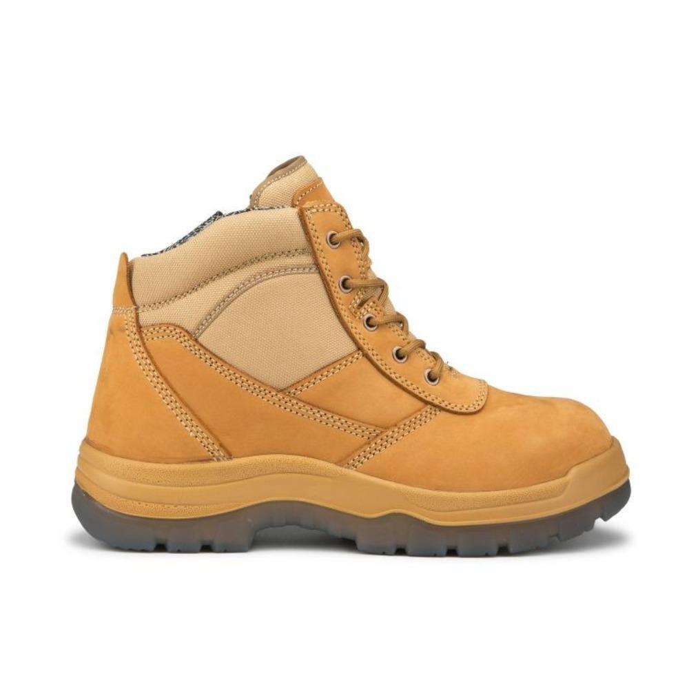 CRISSON AK050 Zipper Sided Low Padded Collar Boot Size AU/UK 3 (US 4) Colour Wheat