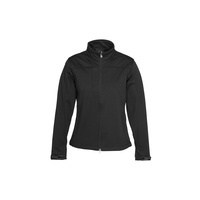 Ladies Soft Shell Jacket Black Small