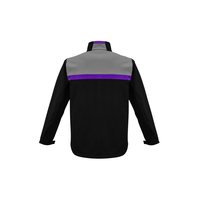 Unisex Charger Jacket Black/Purple/Grey XXSmall