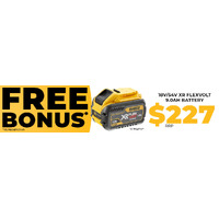DeWalt 54V XR FLEXVOLT 52mm SDS-Max Hammer Drill (tool only) DCH775N-XJ