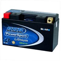 SSB Motorcycle Lithium Battery - Ultralight (0.80 KGS) 170CCA