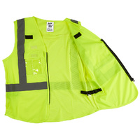 Milwaukee High Visibility Vest - Yellow - Size S/M 48735021