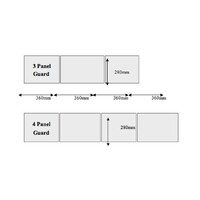 4 Panel Camp Cooker Wind Guard