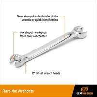 GearWrench 15x17mm Flare Nut Wrench 81647