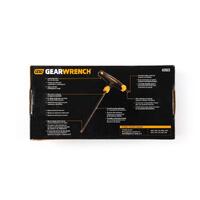 GearWrench 10 Piece SAE T Handle Ball End Hex Key Set 83523