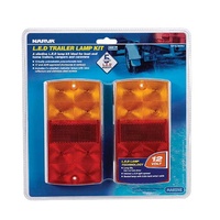 Narva Led Trailer Lights Combo Pair Boat Tail Light Lamp Lamps 12V 93630Bl2 Two